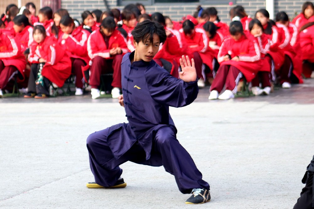 少室山武校运动会高光时刻第二弹  拳术赛场，少年武者竞风流